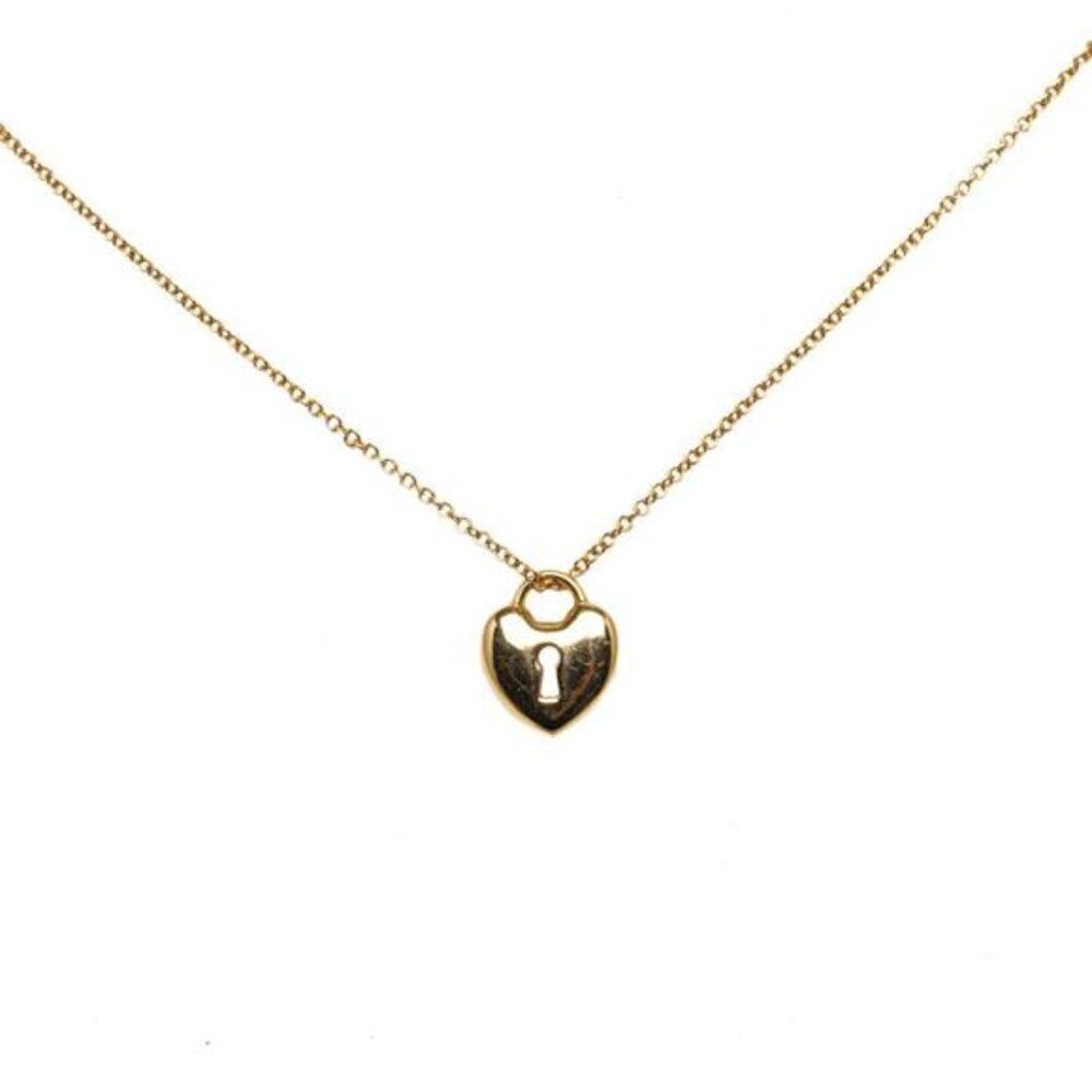 Tiffany & Co. Heart Lock Pendant Necklace